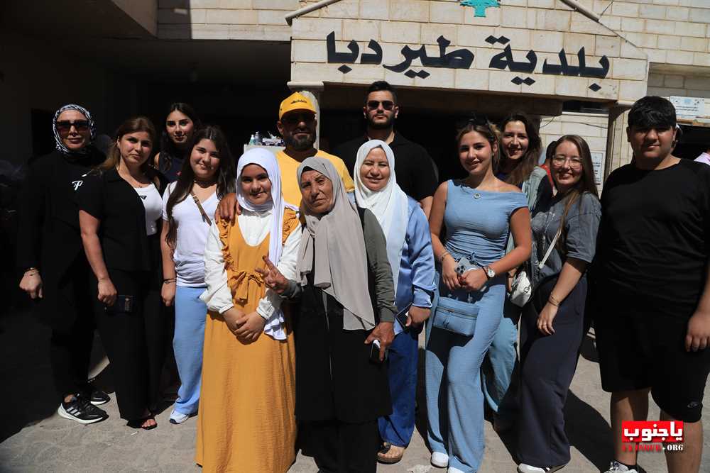 يوم انتخابي طويل في بلدة طيردبا تغطية عدسة موقع ياجنوب 